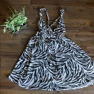 PRICE FIRM | Xhilaration | Zebra Swimsuit Cover Up